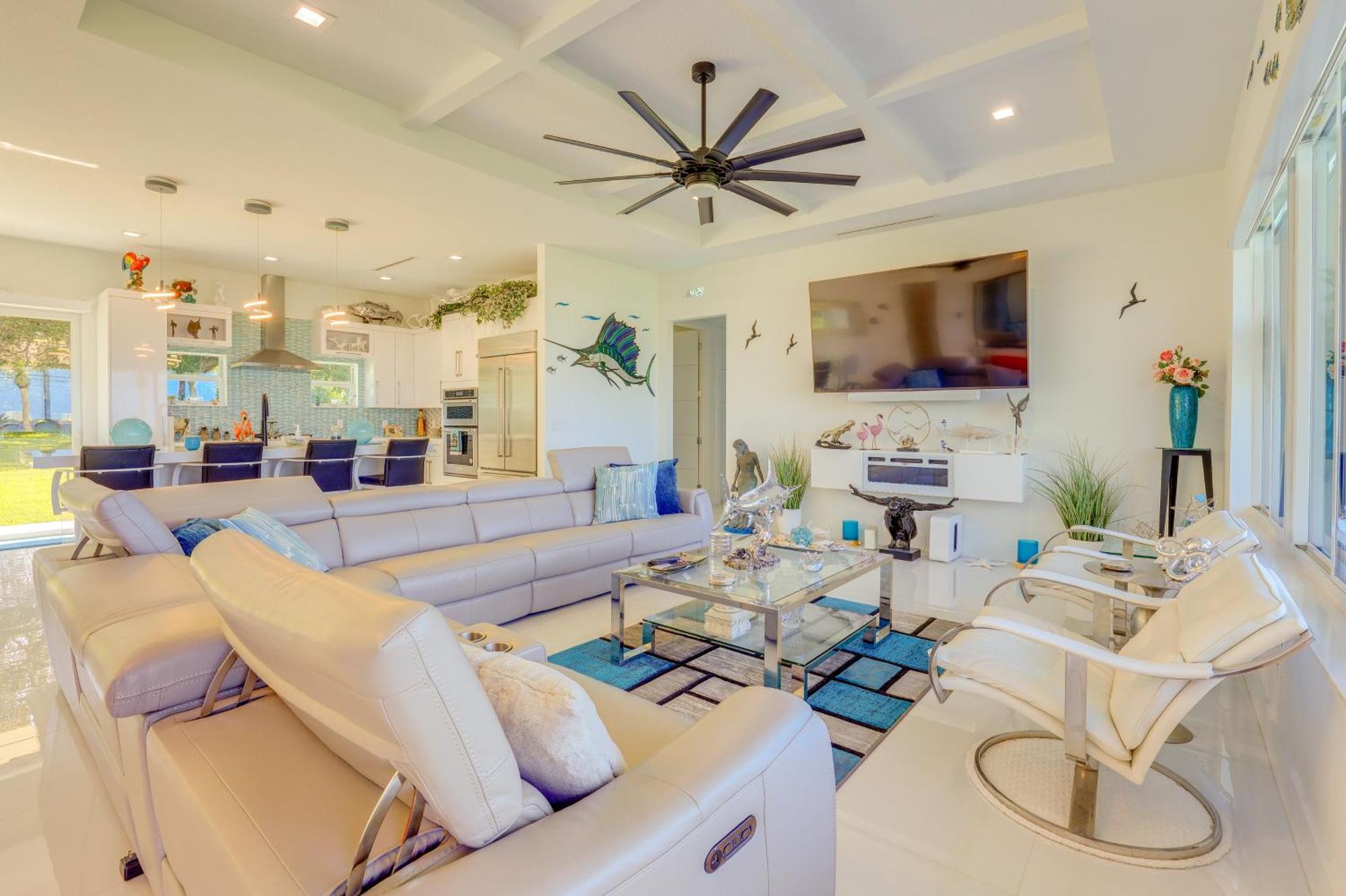 Sleek Fort Pierce Vacation Rental With Private Dock! エクステリア 写真