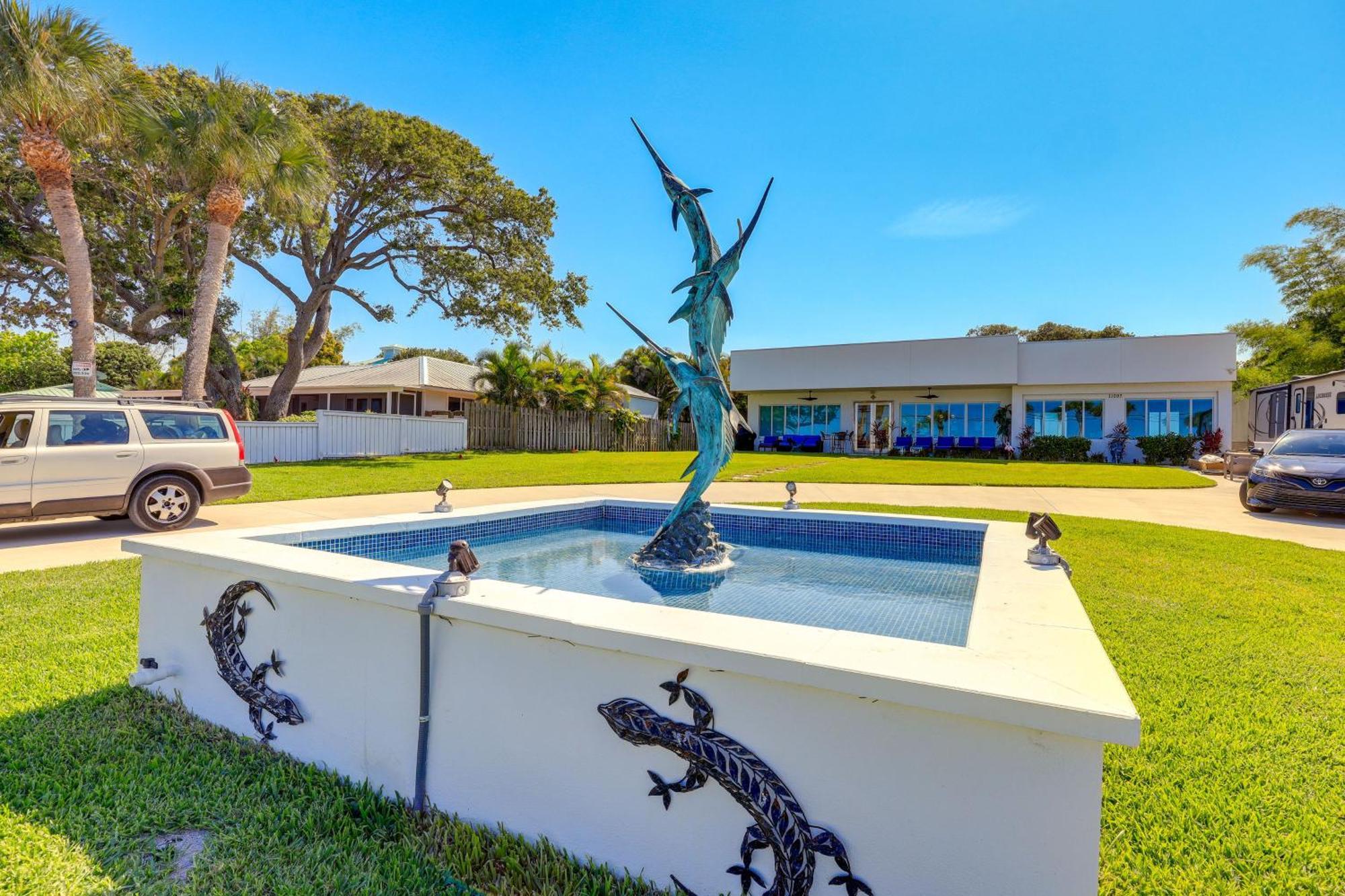 Sleek Fort Pierce Vacation Rental With Private Dock! エクステリア 写真